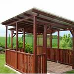 DŘEVĚNÉ ALTÁNY a PERGOLY - levně