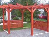 Z čeho se skládá dřevěná pergola a jak ji vhodně umístit?