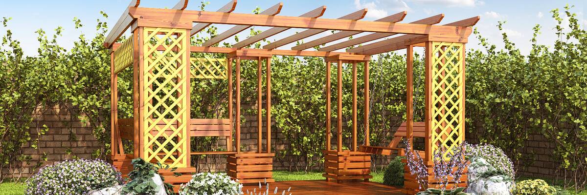 Výroba a montáž dřevěných pergol