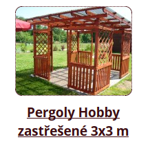 Výroba a montáž dřevěných pergol