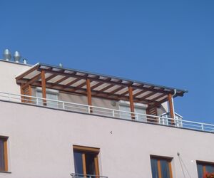 Zastřešení balkonů a lodžií 12 | Zakázkové zastřešení balkonů a lodžií