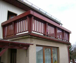balkonové zábradlí