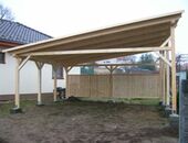 garážová stání - dřevo