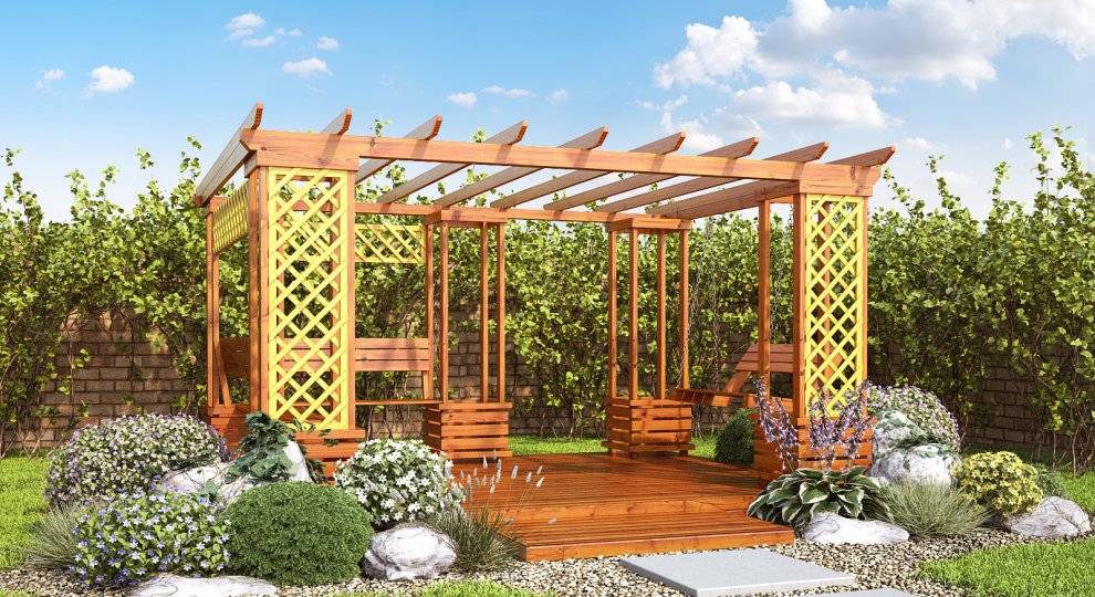 Pergola Pohoda bez houpačky Jihlava