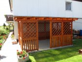 obr. 11 - pergola Hobby větší velikost | Pergola Hobby zastřešená 3x3 m