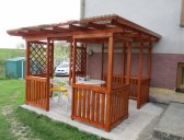 obr. 1 -  pergola Hobby zastřešená | Pergola Hobby zastřešená 3x3 m