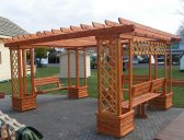 obr. 7 - Pergola Pohoda s houpačkou | Pergola Pohoda s houpačkou