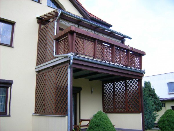 Zastřešení balkonů a lodžií 1