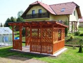 pergola Hobby zastřešená  - možnosti provedení 1 | Pergola Hobby zastřešená 4x3m