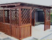 pergola Hobby zastřešená - možnost provedení 5 | Pergola Hobby zastřešená 4x3m