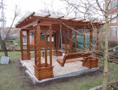  | Pergola Pohoda s houpačkou a krytinou