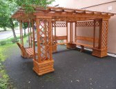  | Pergola Pohoda s houpačkou a krytinou