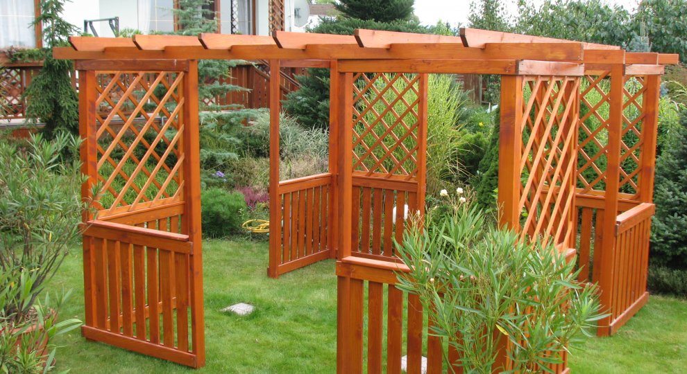 Pergola Hobby 3x3m, nátěr zdarma