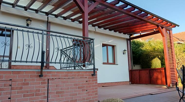 Zastřešení terasy s baldachýnem - #1