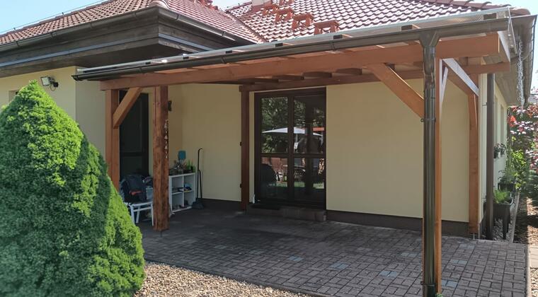 Zastřešení terasy Hradec Králové