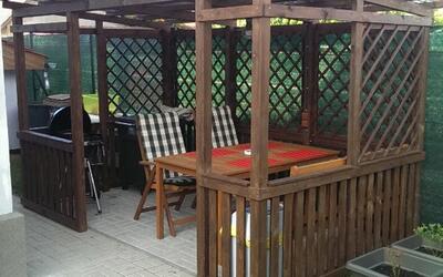 Zastřešená pergola u Drtilů
